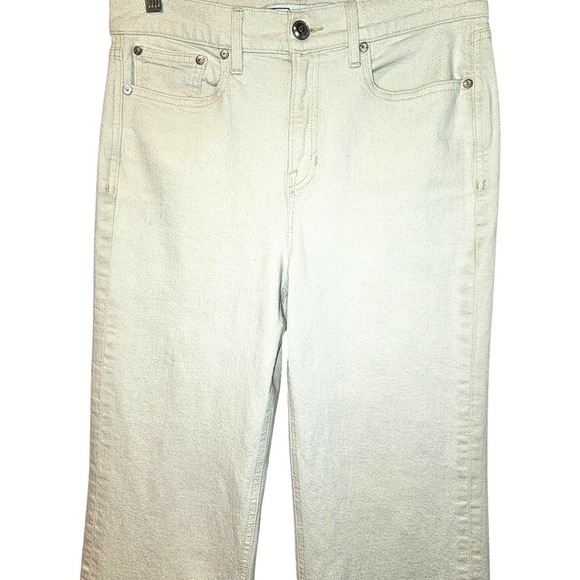 AYR The Secret Sauce Off White Stright Leg Trousers Size W 29 S Great Condition - Picture 2 of 7